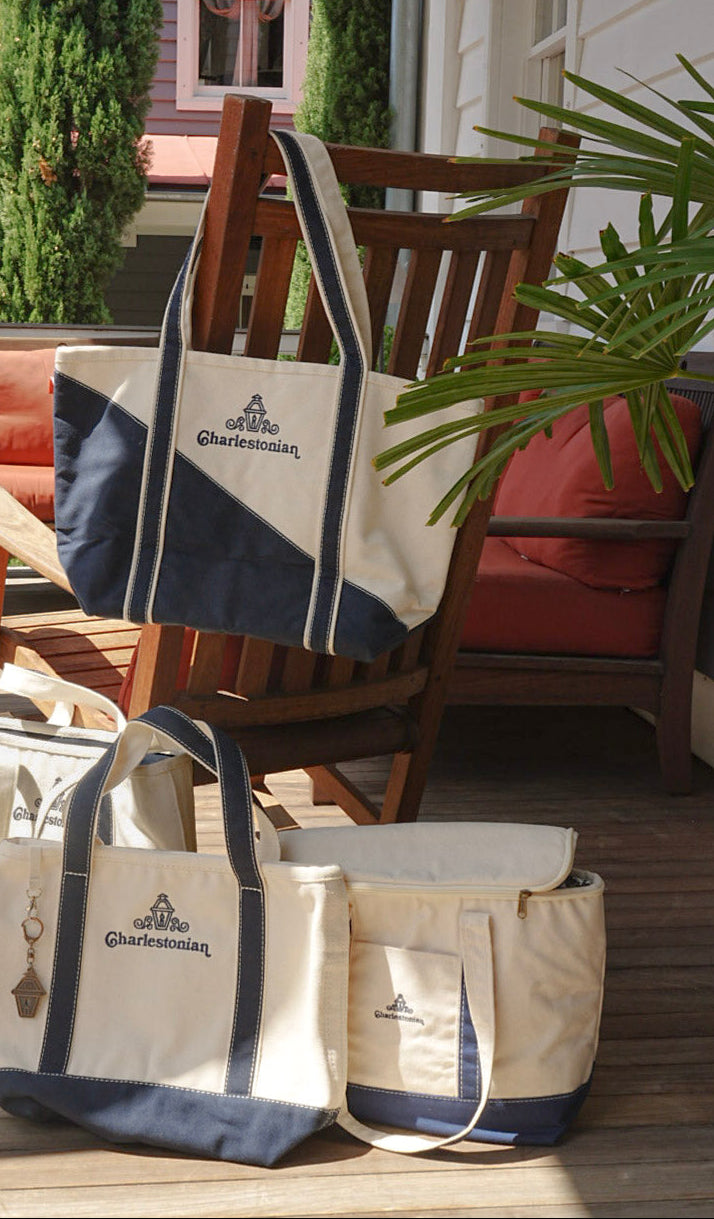 The Charlestonian Embroidered Tote